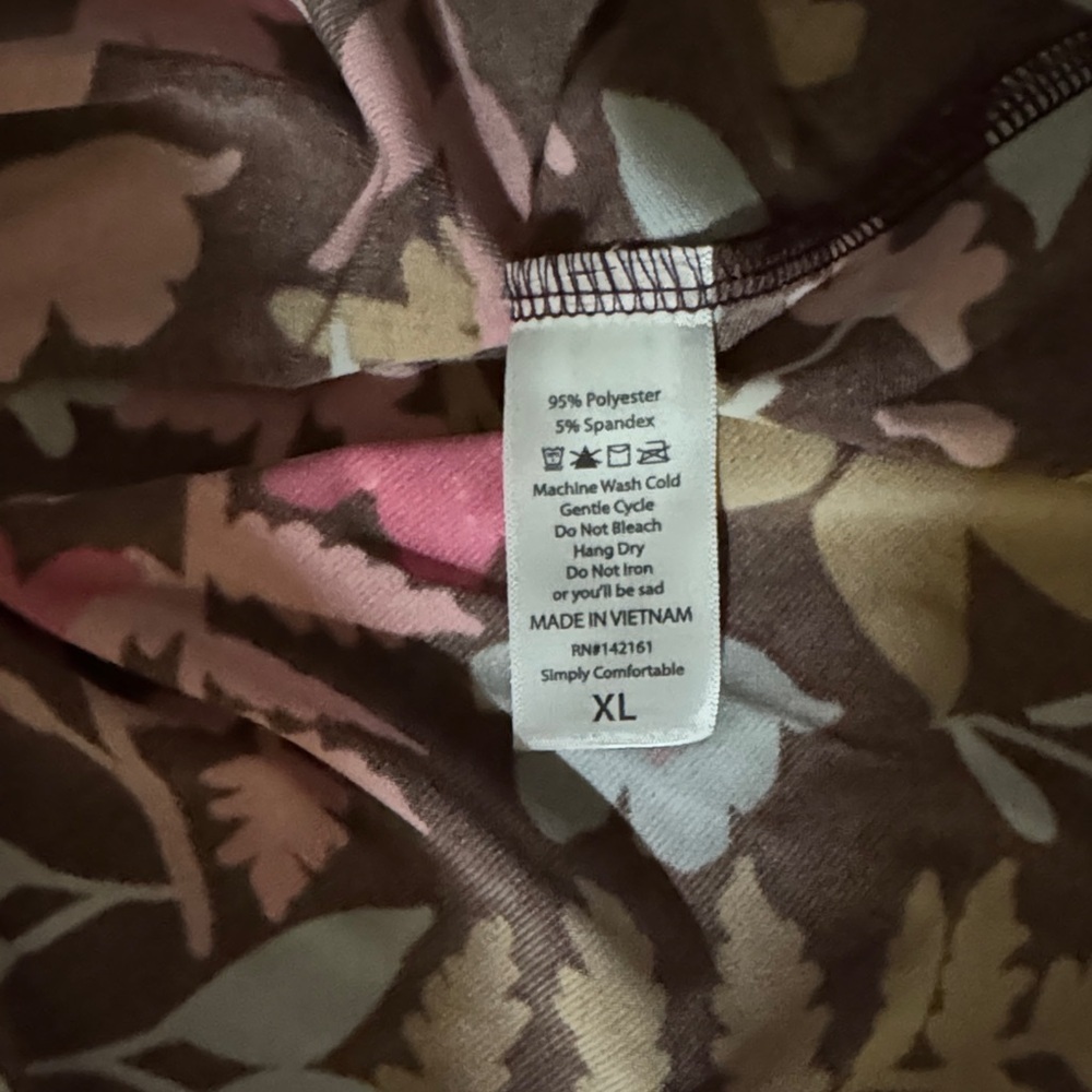 Floral Maxi Skirt - Pink, Blue, Brown - Picture 5 of 5